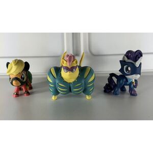 My Little Pony Power Ponies Funko Vinyl Figures Lot Of 3 Retired Mystery PVC